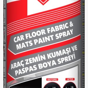 ARAÇ ZEMİN KUMAŞI VE PASPAS BOYA SPREYİ 500 ML